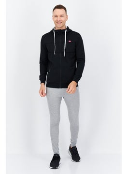 Nordland Men Sportswear Fit Long Sleeves Training Sweatshirt, Black  - Image 4
