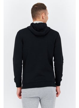 Nordland Men Sportswear Fit Long Sleeves Training Sweatshirt, Black  - Image 3