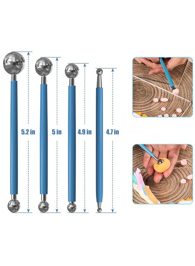 أوساويك أدوات التنقيط ، أداة نحت الطين السيليكون ، أدوات الطلاء ذات الطين السيراميك ، أدوات نقش الفخار للصخور ، الأظافر ، المزج ، الرسم ، النمذجة - Image 3