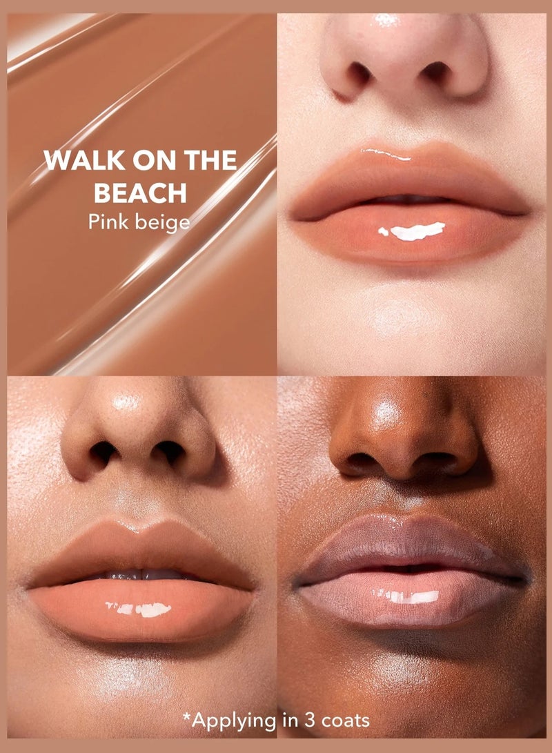 SHEGLAM POUT-PERFECT SHINE LIP PLUMPER-WALK ON THE BEACH - Image 3