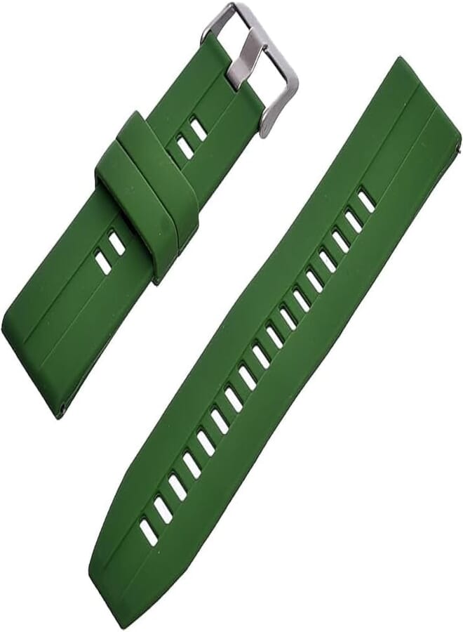 Next Next Store 22mm Watch Band Compatible with Samsung Galaxy Watch 3 45mm / 46 Gear S3 / Huawei GT3 GT2E / GT2 Pro GT 2 / Honor Magic Watch 2 / Amazfit GTR Silicone Sport Waterproof Protective Strap