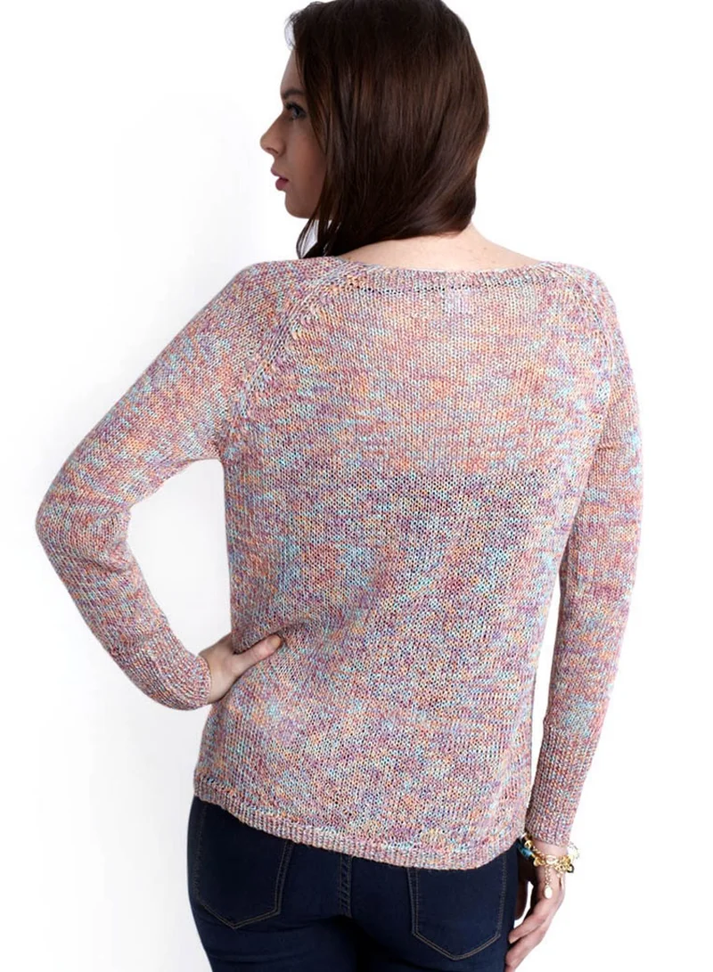 VERO MODA Boat Neck Pullover