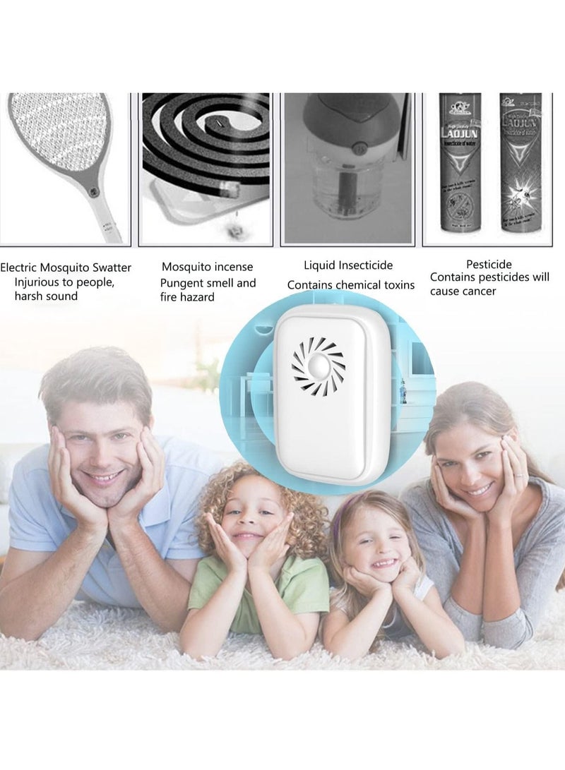 SYOSI Ultrasonic Pest Repeller Mosquito Repellent Plug In Mouse Spider Indoor Silent & Energy Saving Deterrent for Mice Rodents Rat Fly Spiders Cockroaches - Image 3