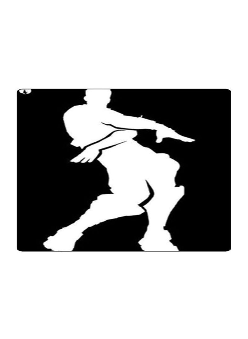 RKN Printed Anti-Slip Gaming Mouse Pad White/Black