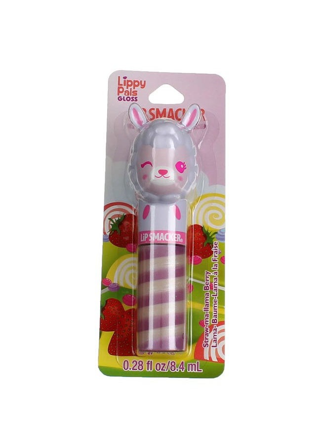 Lip Smacker Lippy Pals Swirls Llama, Flavored Moisturizing & Smoothing Soft Shine Lip Balm, Hydrating & Protecting Fun Tasty Glossy Finish, Cruelty-Free & Vegan - Straw-Ma-Llama Berry  - Image 5