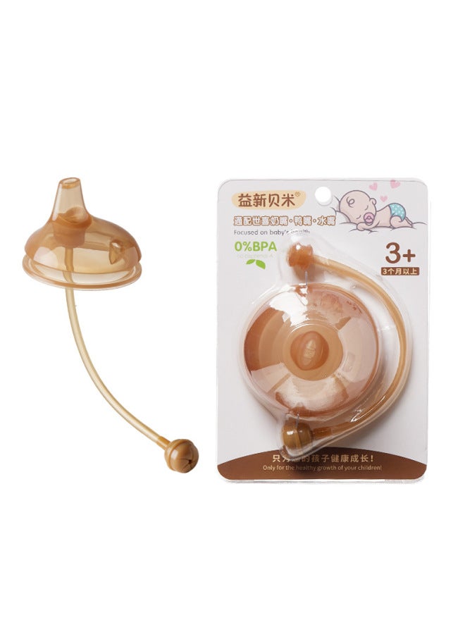 What A 70-caliber One-mouth Suction Beak Bottle Accessories Silicone Straw Batch