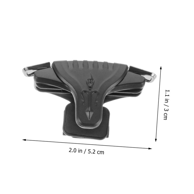 2 Pairs Trigger Gaming Grip Handle for Gamepad Easy to Install Black - Image 4