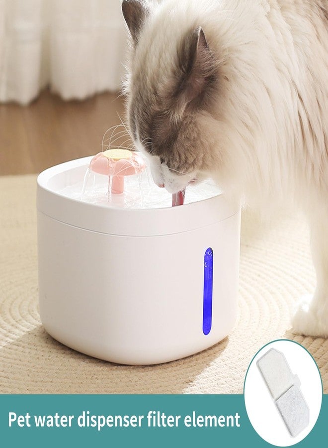 ٥ قطع من فلاتر نافورة مياه القطط، فلاتر بديلة لنافورة مياه القطط، فلاتر قطنية مقاس ١١٫٣ × ٤٫٣ سم، تحافظ على مياه شرب نظيفة للقطط - Image 4