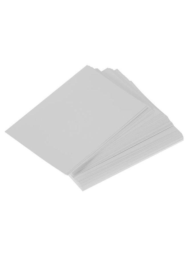 100-Piece Glossy Photo Paper 200gsm 15.3 x 10.2 cm A6 - Image 1