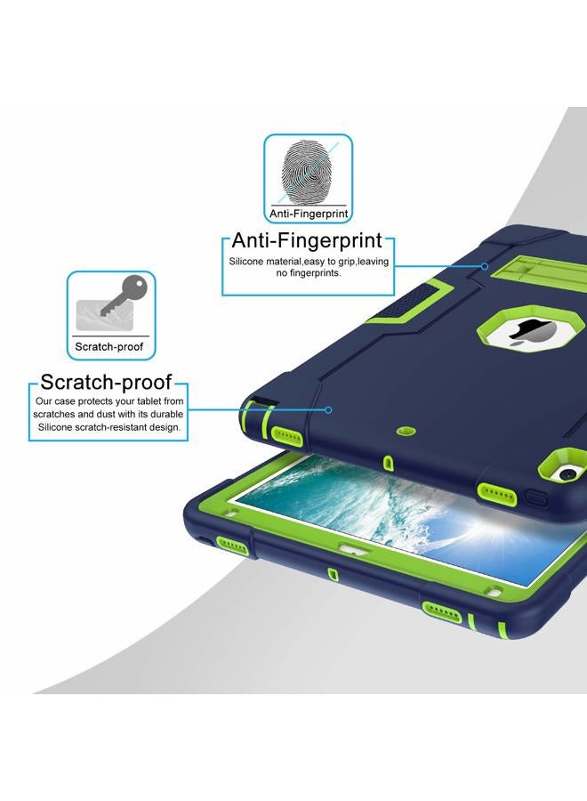 BENTOBEN for iPad Air 3 2019 Case, iPad Pro 10.5" 2017 Case, 3 Layers Heavy Duty Rugged Shockproof Kickstand Sturdy Protective Tablet Cases for iPad Air 3rd Gen/iPad Pro 10.5" 2017, Dark Blue/Green - Image 5