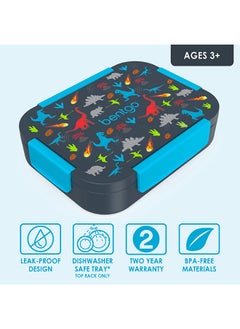 Bentgo Kids Prints Slim Lunchbox - Dino  - Image 2
