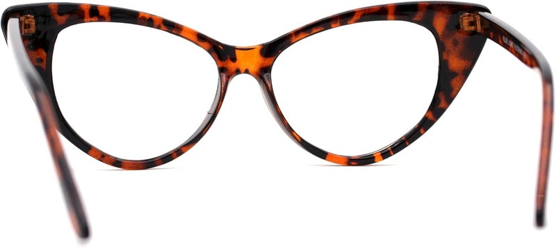 SA106 Classic Gothic True Cat Eye Frame Blue Light Filtering Computer Glasses - Image 4