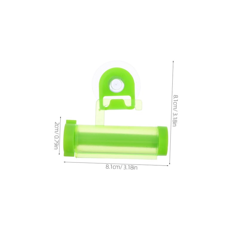 5 Toothpaste Squeezer Roller Toothpaste Tube Key Saves Waste Mixed Colors - Image 3