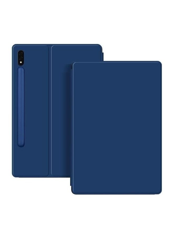 Generic - Samsung Galaxy Tab S9 Ultra/S10 Ultra Case 14.6 inch Ultra Thin Smart Magnetic Cover With Pen Slot Leather Shell Sleep Wake-Up - Image 1