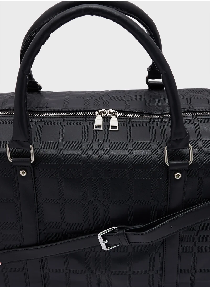 روبرت وود Textuted Casual Duffle Bag