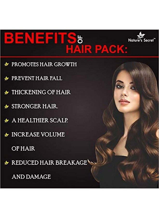 Nature's Secret Diy Natural Hair Pack Powder For Fast Hair Growth, Green, 250 G  - Image 4
