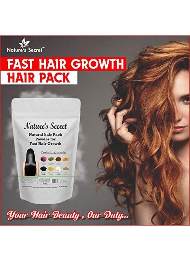 Nature's Secret Diy Natural Hair Pack Powder For Fast Hair Growth, Green, 250 G  - Image 3