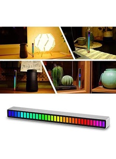 Generic Rhythm Light Bar, Rhythm Recognition Light Rgb Audio Led, 32-Bit Music Pickup Rhythm Light, Voice Activated Rgb Light Bar, Suitable For Gaming Lights  - Image 3