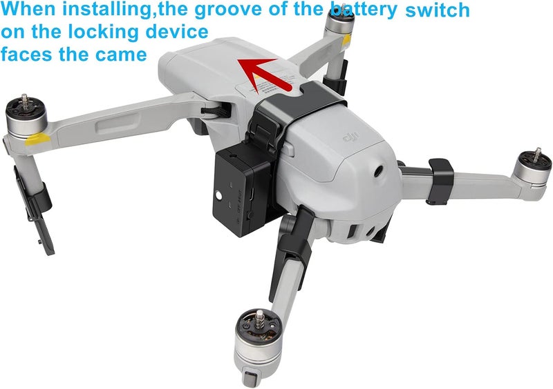 Hanatora Payload Airdrop Release Drop Device for DJI Air 2S,Mavic Air 2 Drone,Clip Delivery Transport Dropper,Wedding Fishing Bait Search & Rescue Kit Accessories - Image 4