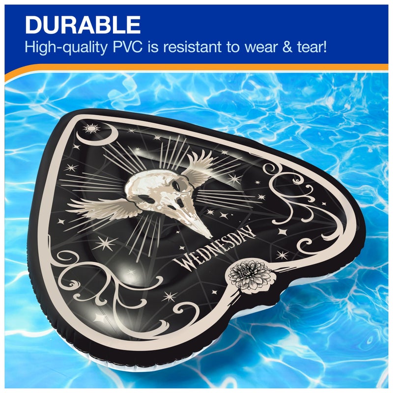 Swimways Wednesday Oversized Pool Float, Inflatable Pool Floats & Kids Pool Toys, Swimming Pool Accessories & Beach Essentials for Teens Aged 14 & Up - Image 4