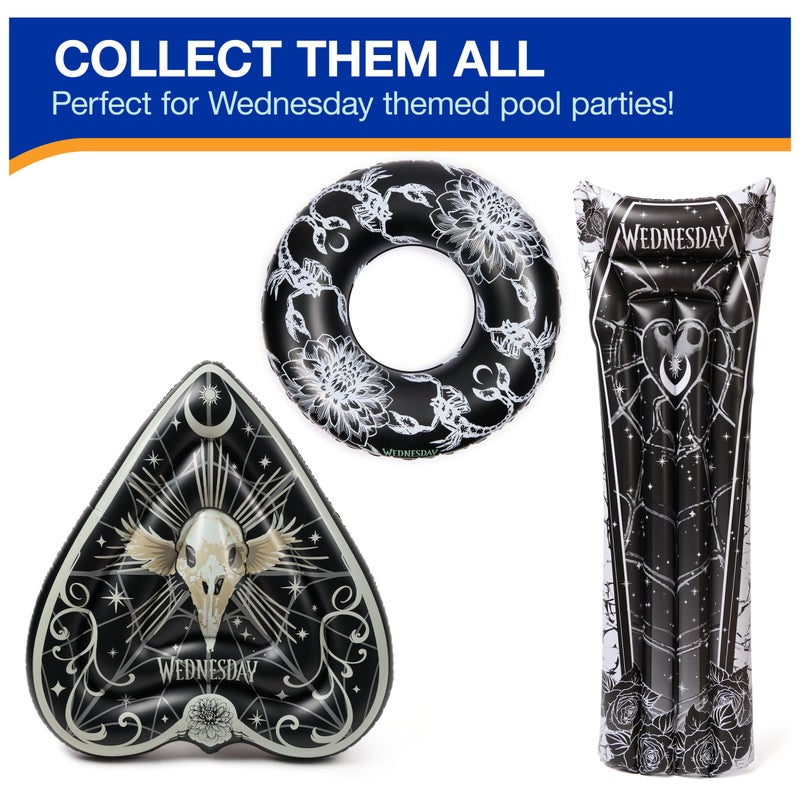 Swimways Wednesday Oversized Pool Float, Inflatable Pool Floats & Kids Pool Toys, Swimming Pool Accessories & Beach Essentials for Teens Aged 14 & Up - Image 5