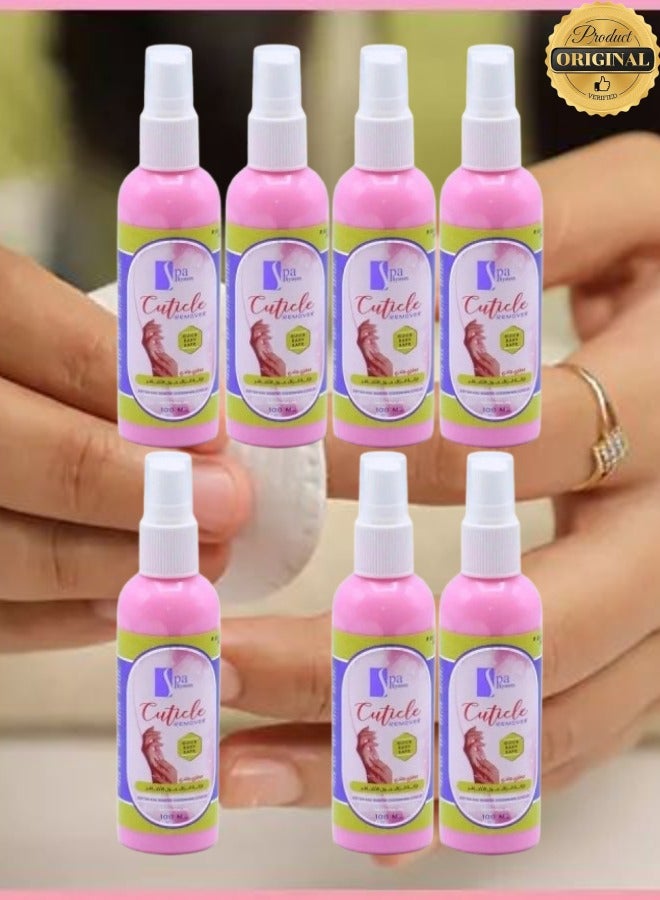 Spa System 7 Pieces Cuticle Nail Polish Remover 100ML - Image 1