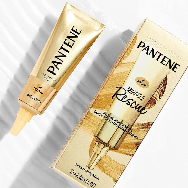 Pantene Shampoo, Conditioner and Hair Treatment Set, Repair & Protect for Damaged Hair, Safe for Color-Treated Hair - Image 3