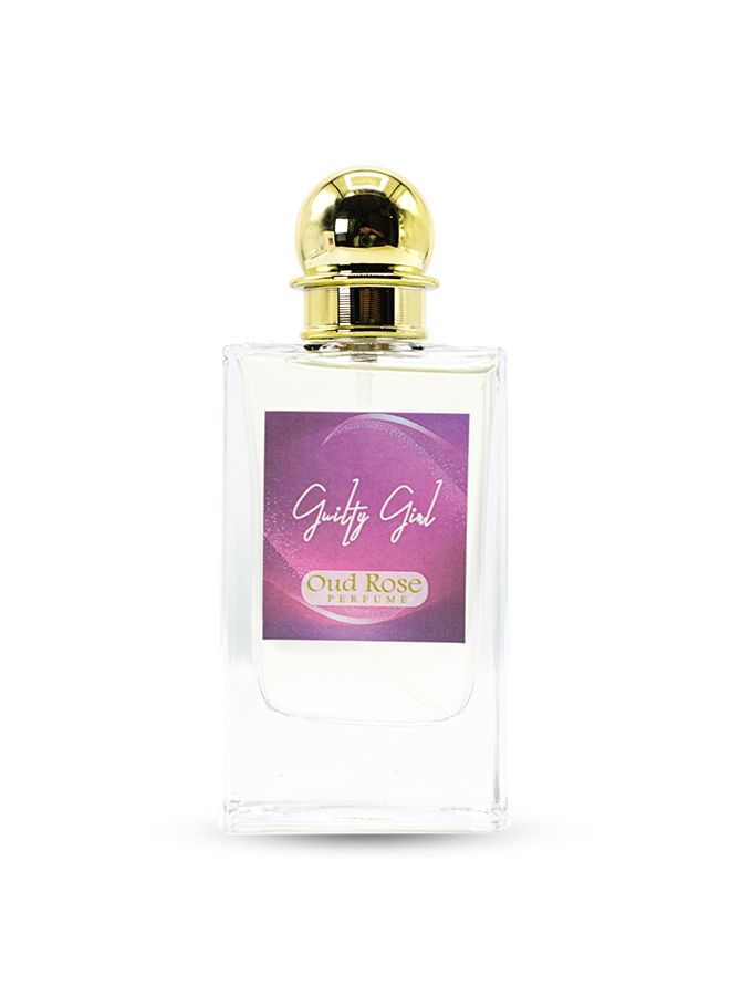 Oud Rose PERFUMES Guilty Girl Oud Rose Perfume For Unisex Eau De Parfum 80ml - Image 2