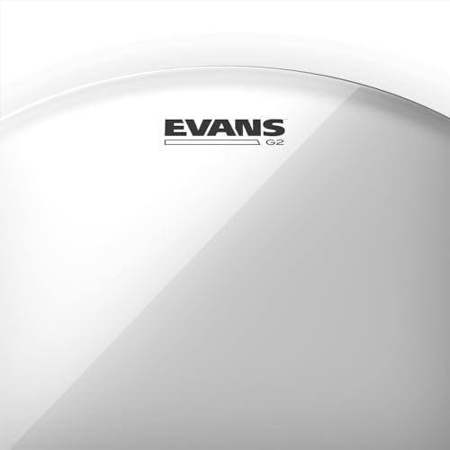 Evans Drum Heads - G2 Clear Tom Drumhead, 12 Inch - Image 2