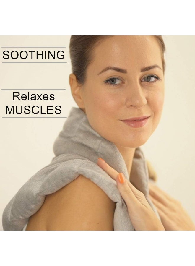 Bed Buddy Microwavable Heating Pad and Cooling Neck Wrap, Comfort Wrap for Neck and Shoulders, Microwavable for Moist Heat Therapy and Freezable for Cooling Therapy, Lavender & Rose Aromatherapy - Image 5