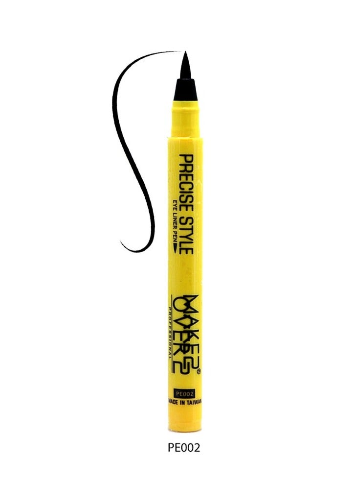 ميك اوفر22 قلم كحل سائل لتحديد العين الدقيق المقاوم للماء -PE002 - Image 1