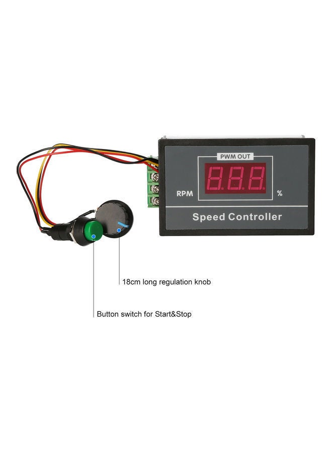 NIBEMINENT Motor Speed Controller Black - Image 2