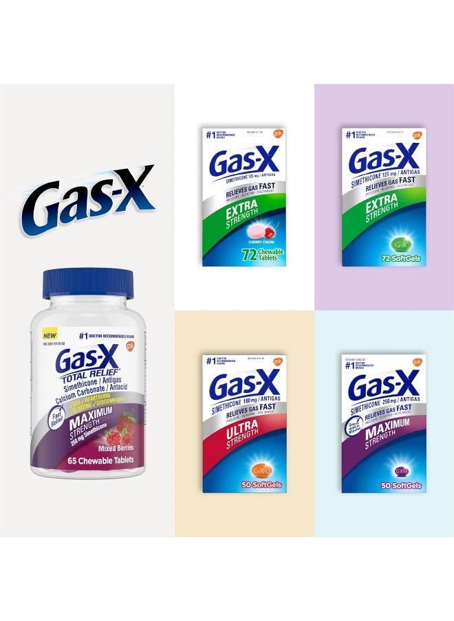Gas-X - Gas-X Maximum Strength Softgels for Fast Gas Relief, 30ct - Image 1