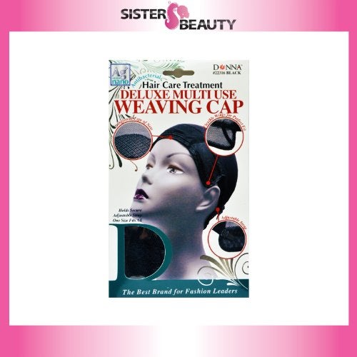 DONNA STOCKING WIG CAPS FOR WOMEN HAIR CAP WIG HEAD HAIR NET 2pcs 3PACK