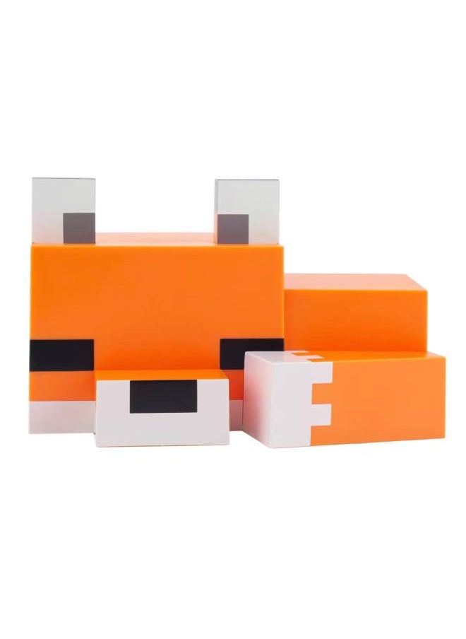 Minecraft Game Torch Lamp Mineral Color Changing Led Atmosphere Night Light Decoration Gift Small Size-Color:Fox Lantern  - Image 1