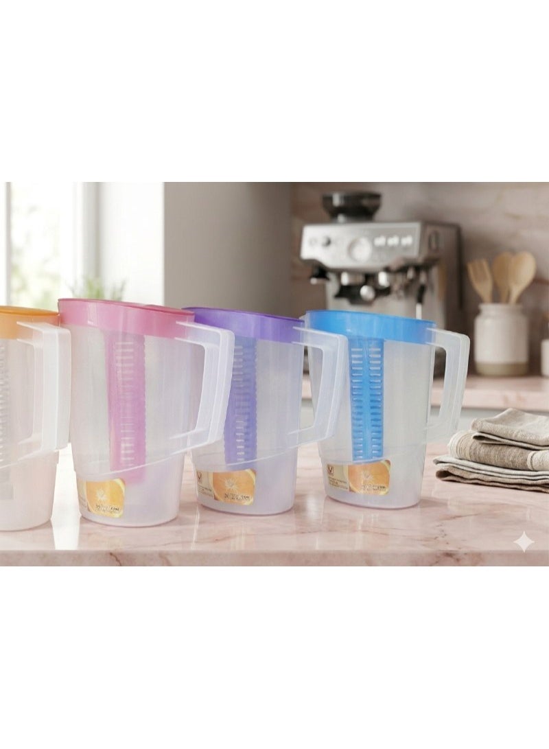 Hygienic plastic pitcher for water and juices - Image 2