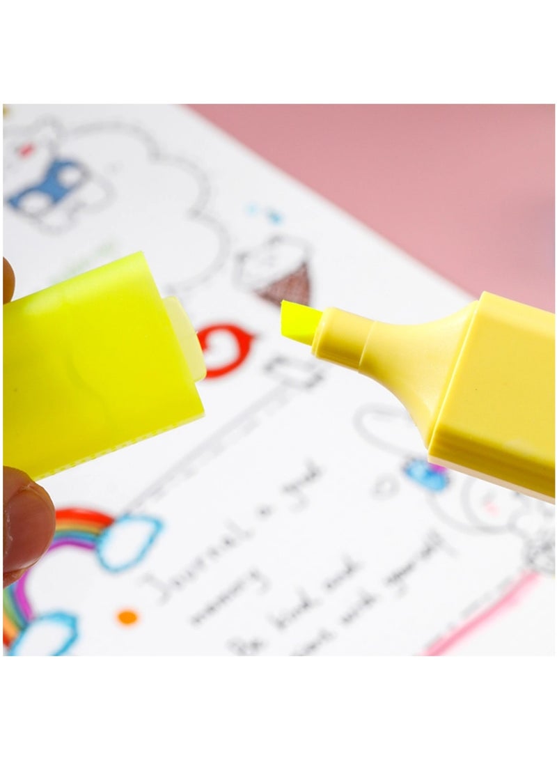 Deli 6-Piece Highlighters Spongebob Design Assorted Colours  - Image 5