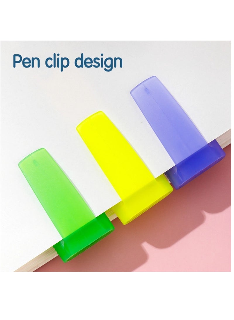 Deli 6-Piece Highlighters Spongebob Design Assorted Colours  - Image 3