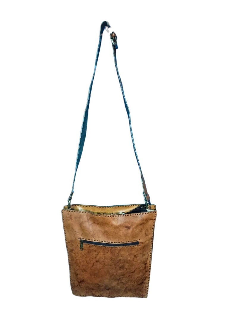 Sheer Fashionable Leather Crossbody Bag  - Image 2