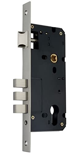 DUKE قفل باب دوار أسطواني مزدوج 60 مم بتشطيب نحاسي عتيق 10 بوصة من ديوك مع 3 مفاتيح نحاسية لقفل الباب للمنزل وغرفة المعيشة والفندق - Image 4