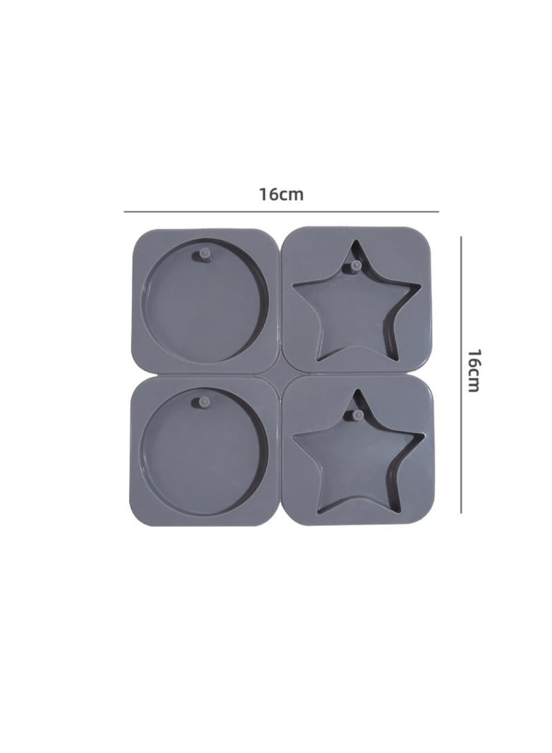 Silicone Soap Moulds,Cavity Rectangle DIY Moulds for Soap Candle Dropping Adhesive Pendant Mould - Image 3