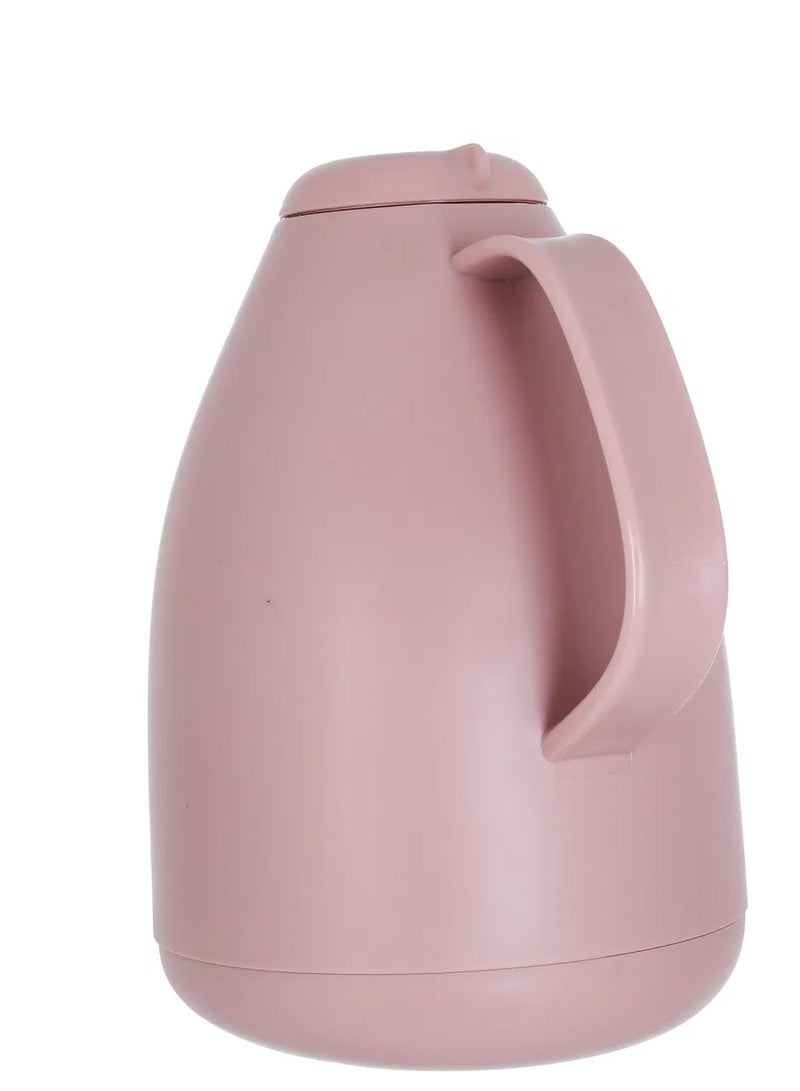 السيف غاليري ترمس السيف غاليري، 1 لتر، حافظة داخلية زجاج حراري، هيكل خارجي بلاستيك - وردي - Image 4