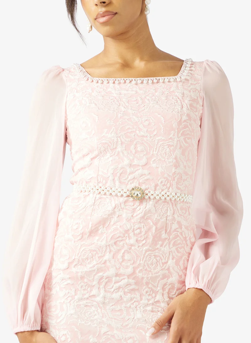 Ella  Lace Shift Dress for Women | Best Price UAE