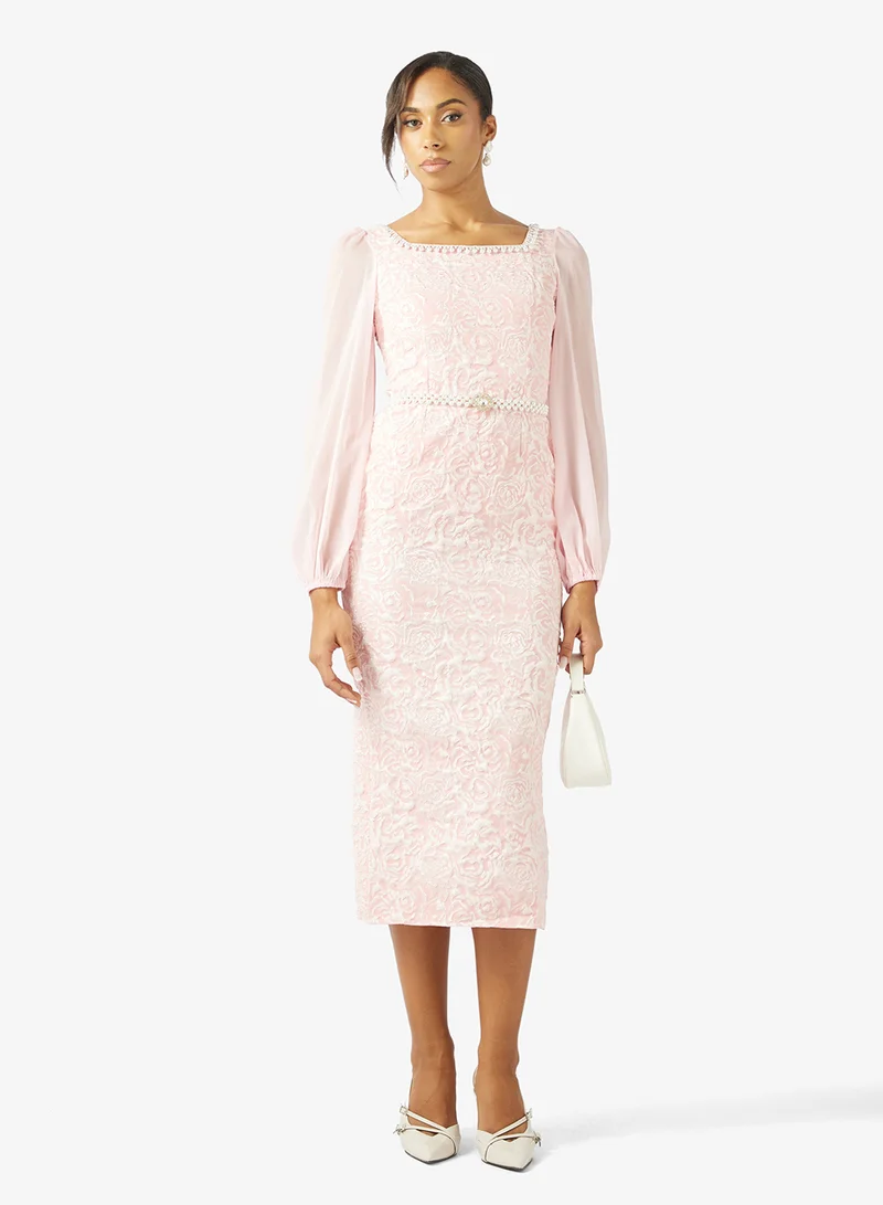 Ella  Lace Shift Dress for Women | Best Price UAE