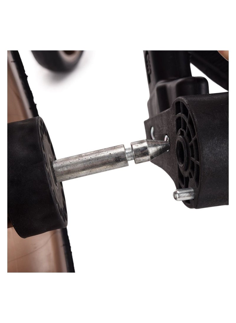 TEKNUM 3 In 1 Pram Stroller With Sunveno Fashion Diaper Tote Bag - Khaki - Image 5