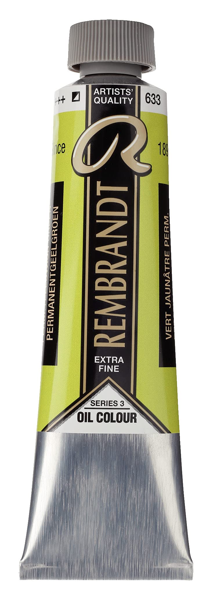 Rembrandt Oil Colour Tube 40 ml Permanent yellowish green 633 (01056332) - Image 3