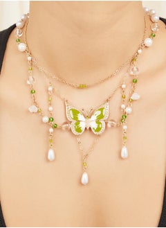 Butterfly Layered Necklace