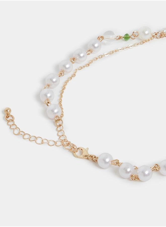 Styli - Butterfly Layered Necklace - Image 1