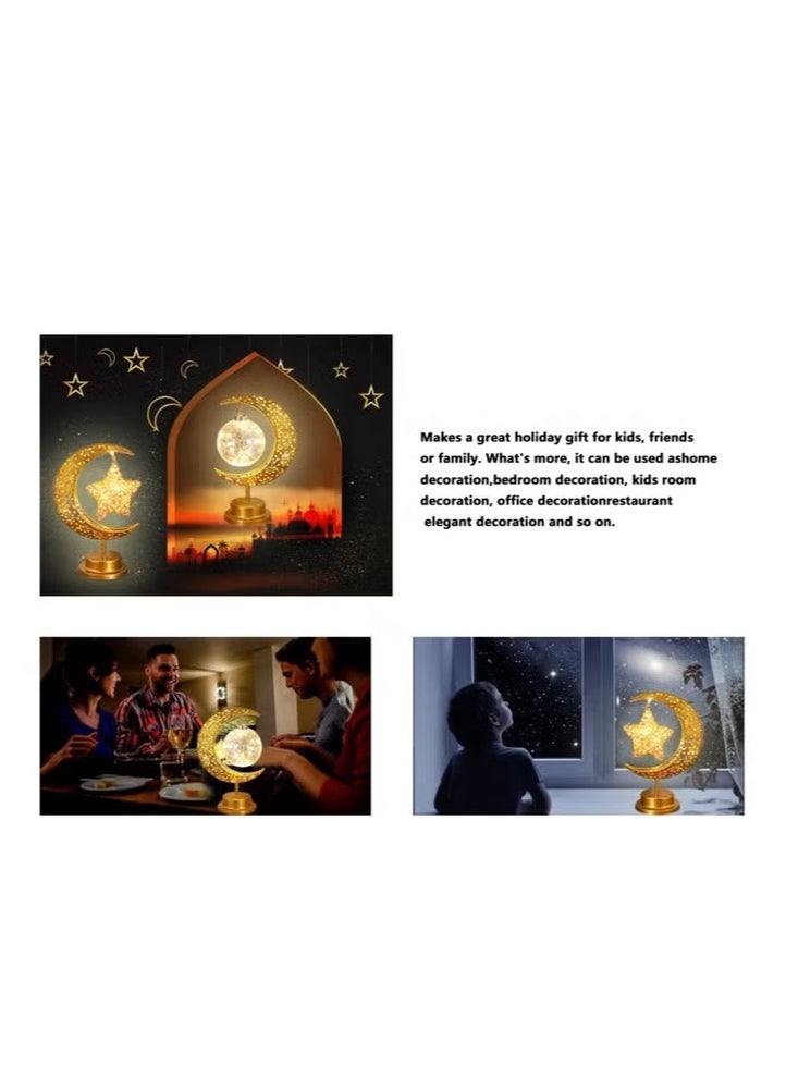 Ramadan Decorations LED Decorative Light Moon Star Table Lamp, Cordless Ramadan Moon Shape Desk Lamp, Bedside Table Night Light for Bedroom Dining Living Room Party Nursery Office Decor - https://f.nooncdn.com/p/pzsku/Z042FF0B1452EBF8E8066Z/45/_/1739506556/88b03030-5a01-495f-822e-6c94168e4957.jpg?width=original