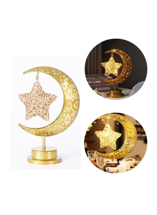 Ramadan Decorations LED Decorative Light Moon Star Table Lamp, Cordless Ramadan Moon Shape Desk Lamp, Bedside Table Night Light for Bedroom Dining Living Room Party Nursery Office Decor - https://f.nooncdn.com/p/pzsku/Z042FF0B1452EBF8E8066Z/45/_/1739506560/773dbc41-1493-42b5-b8d2-ef245225998e.jpg?width=original